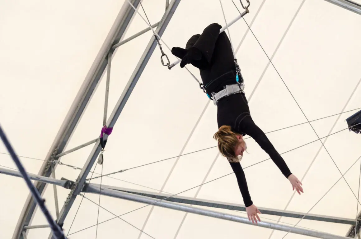 The Flying Trapeze by Danaan Parry