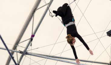The Flying Trapeze by Danaan Parry