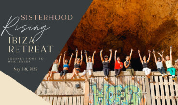 Welcome to Sisterhood Rising, my transformative retreat in Ibiza! I’m beyond excited to share the magic of this island with you as we embark together on a powerful journey of transformation!